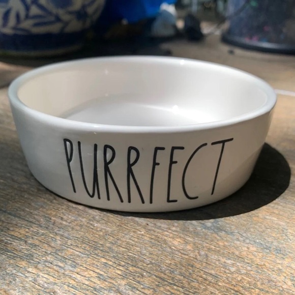 Rae Dunn PURRFECT Cat Dish (NEW)